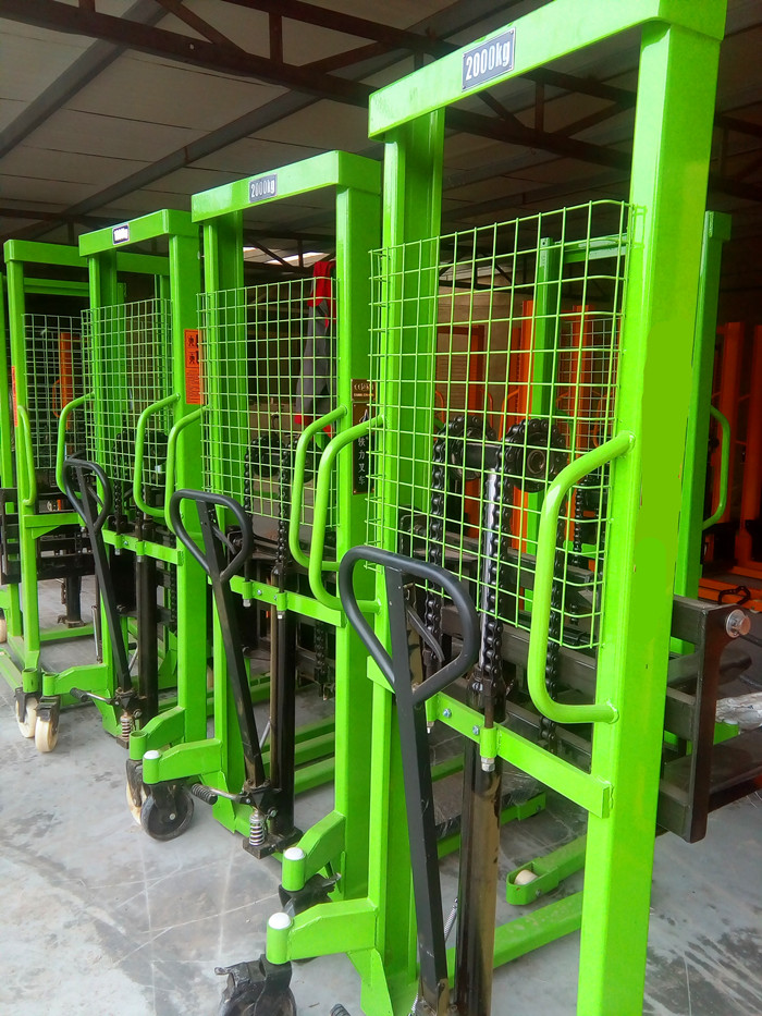 手動液壓堆高車 手動液壓堆高車