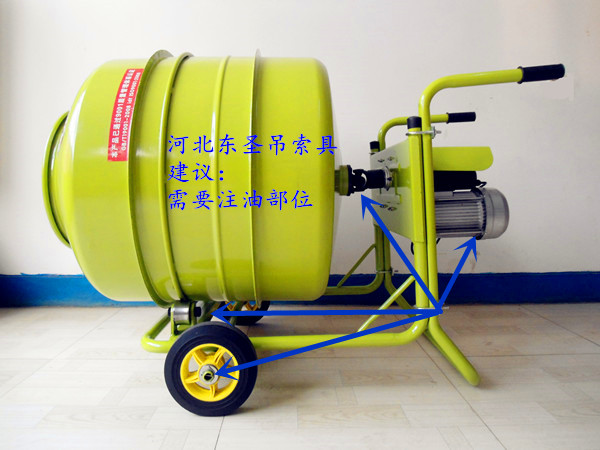 小型攪拌機(jī)避免生銹潤滑部位詳圖--河北東圣吊索具制造有限公司--小型攪拌機(jī)|石材夾具|液壓堆高車|手動叉車